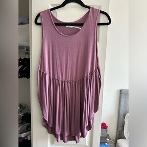 Kimchi Blue Purple Tank Top Size L